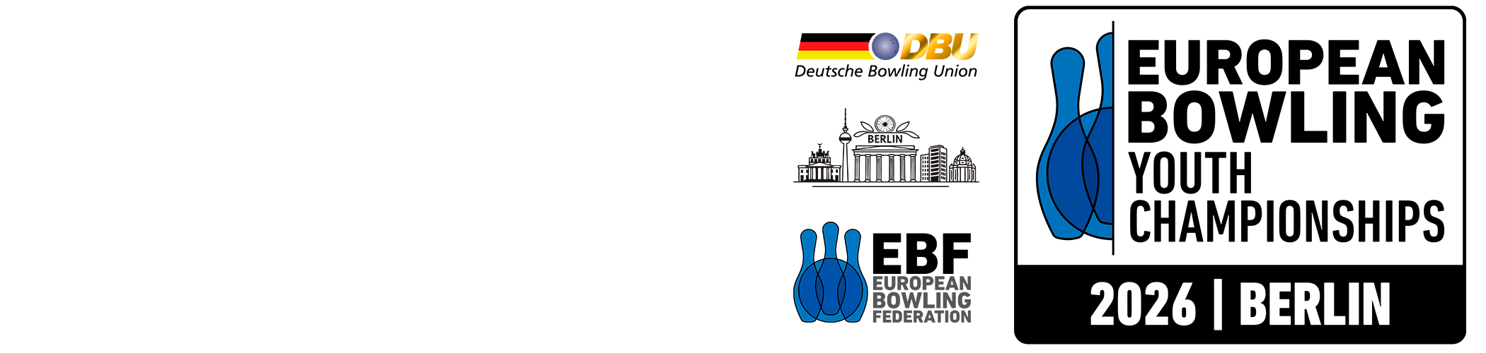 EYC2026 – European Youth Championships, Berlin, Germany Logo